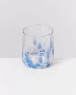 Motel a Miio Alegria 4Er Set Glas Klein Big Drops Blau