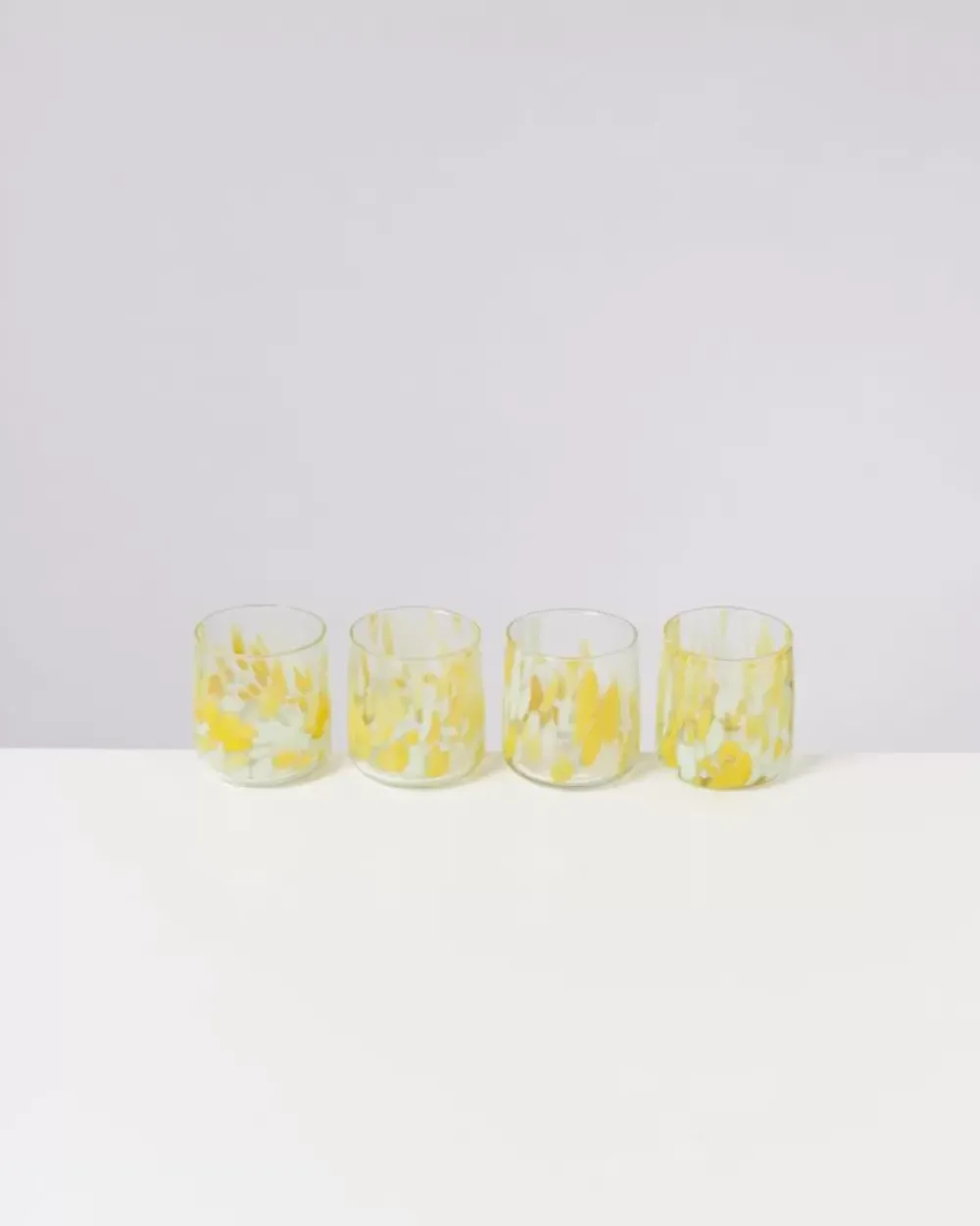 Motel a Miio Alegria Glas Klein Big Drops Gelb