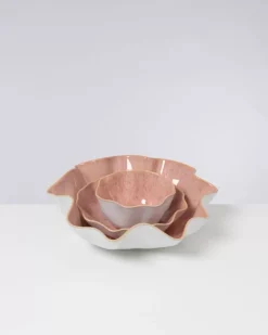 Motel a Miio Areia Shell Servierschale Pink