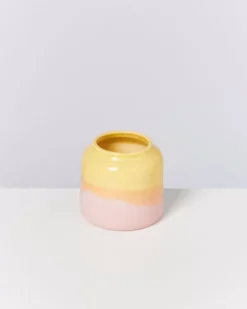 Motel a Miio Bebe Vase Gelb Rose