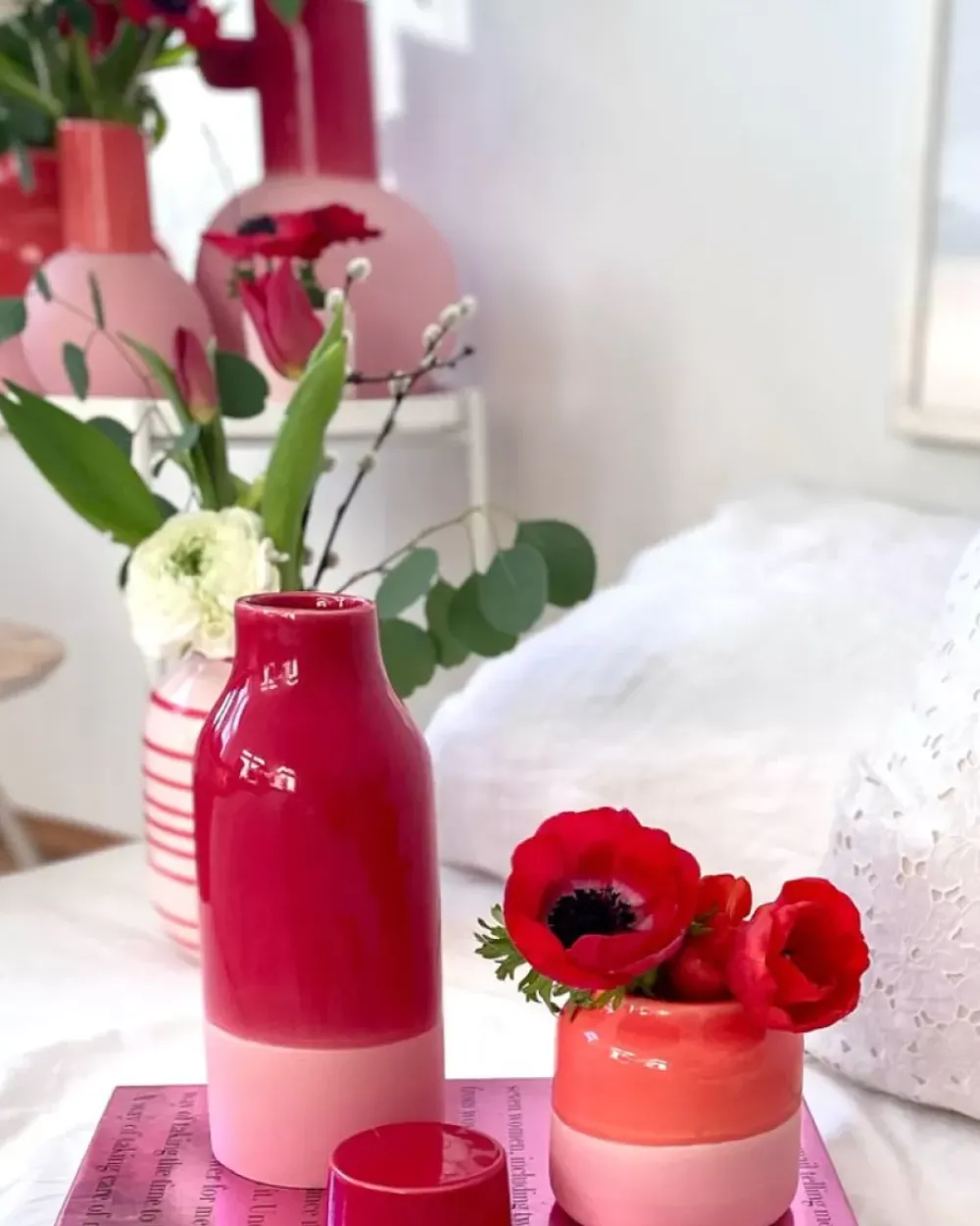 Motel a Miio Bebe Vase Rose Coral