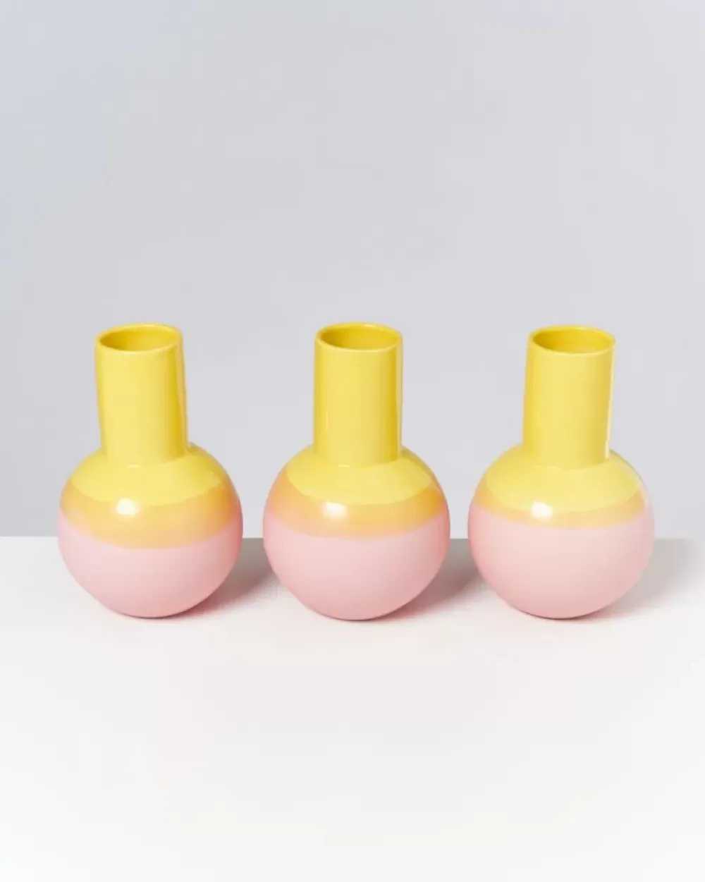 Motel a Miio Bola Vase M Gelb Rose