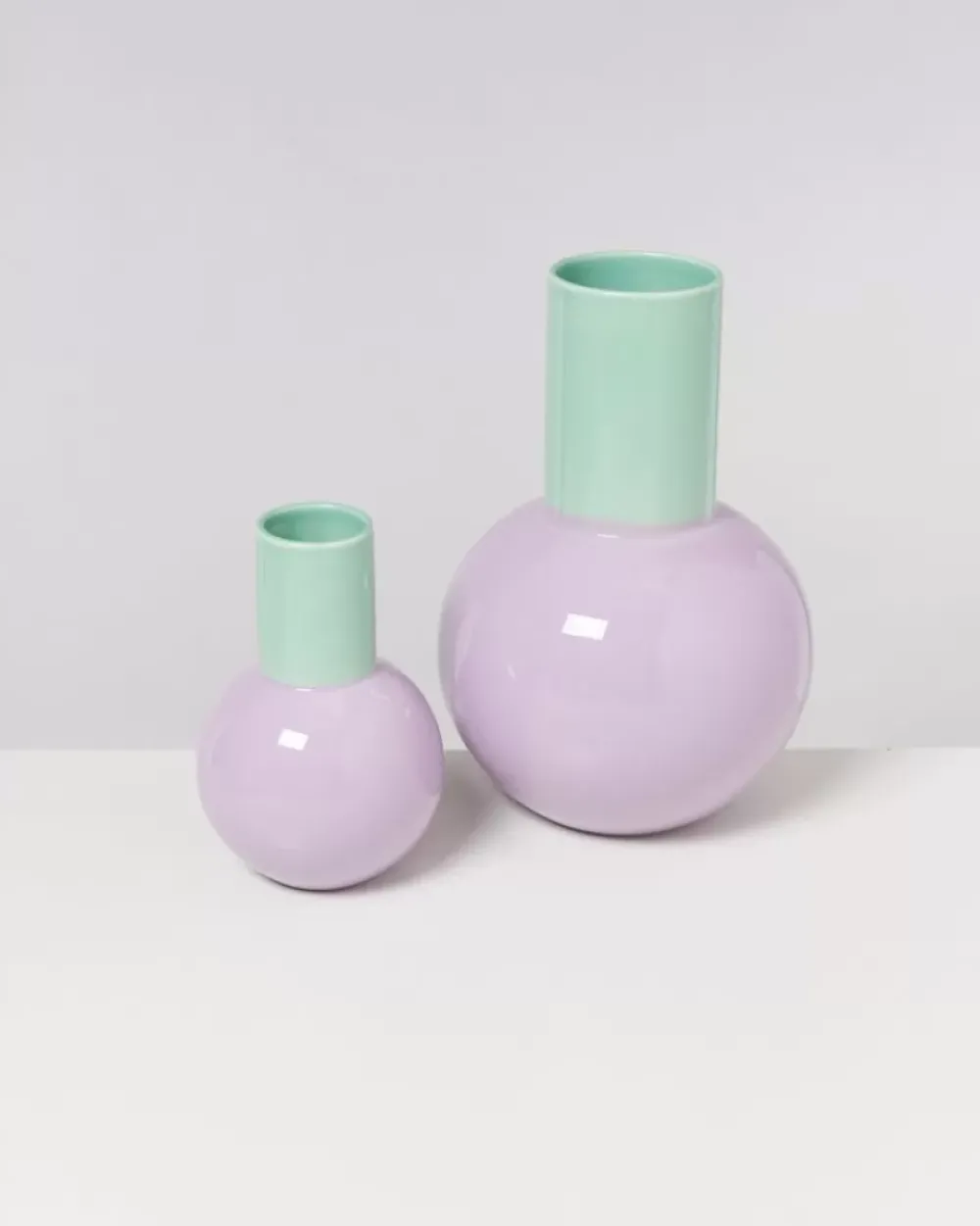 Motel a Miio Bola Vase M Pastell Mint Lila