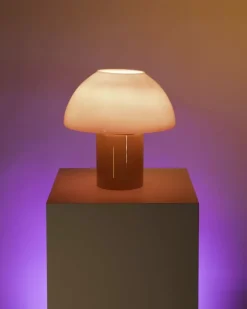 Motel a Miio Cogumelo Glaslampe Rosa Gelb