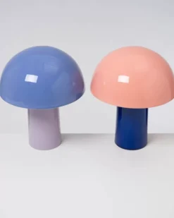 Motel a Miio Cogumelo Keramiklampe Cornflower Lila