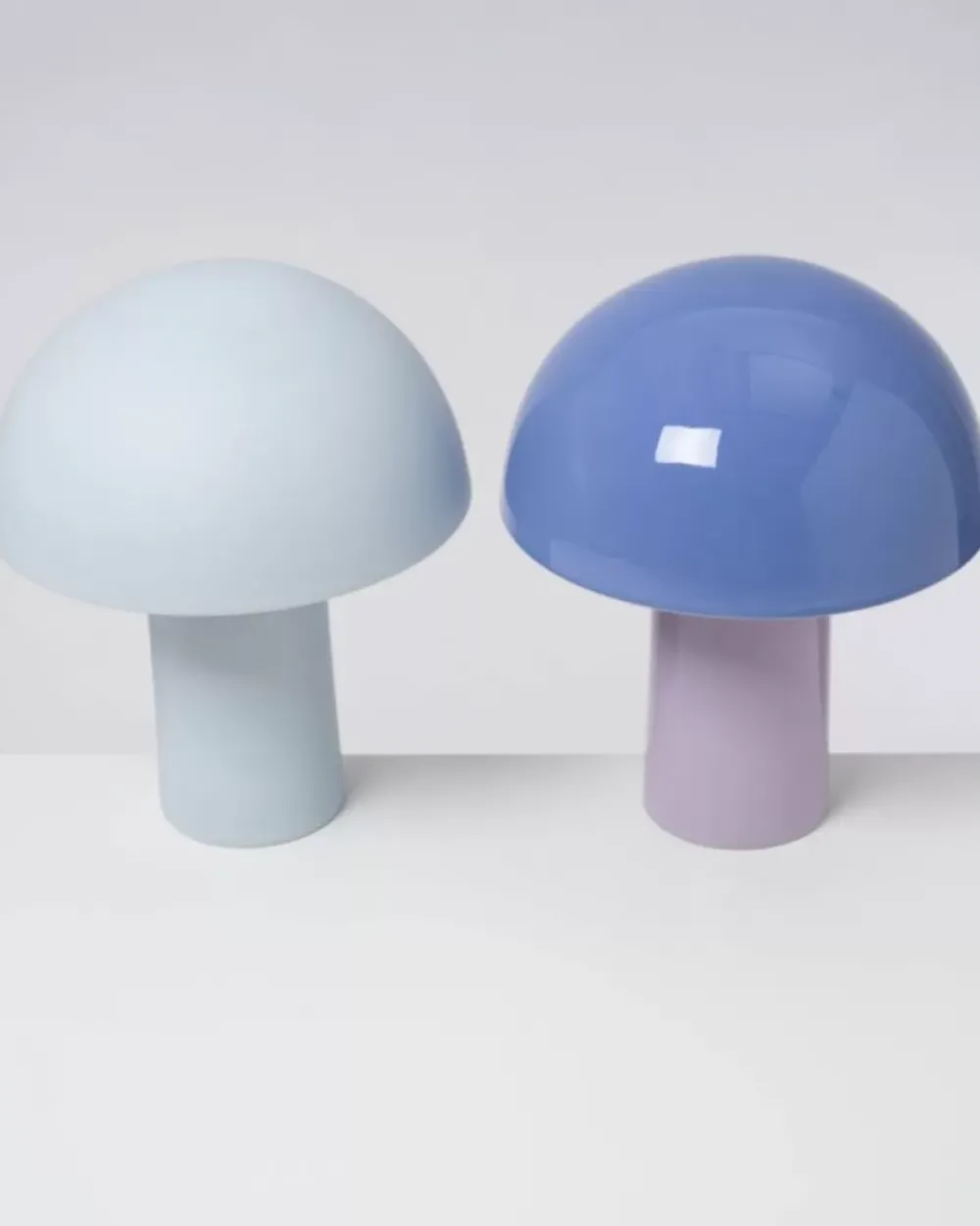 Motel a Miio Cogumelo Keramiklampe Cornflower Lila