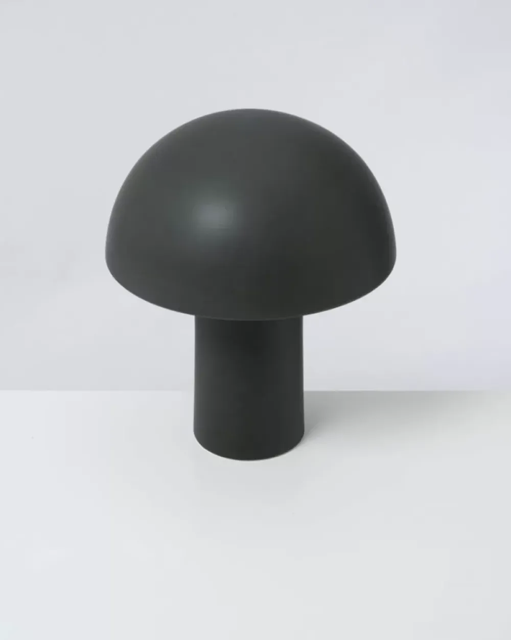 Motel a Miio Cogumelo Keramiklampe Dunkelgrun