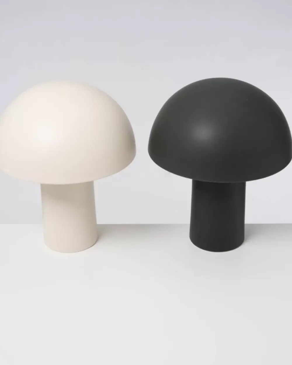 Motel a Miio Cogumelo Keramiklampe Dunkelgrun