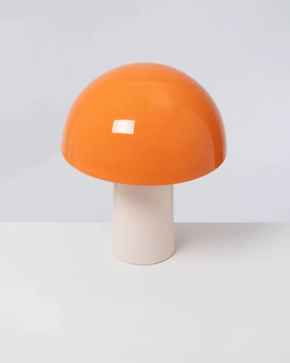 Motel a Miio Cogumelo Keramiklampe Orange Sand