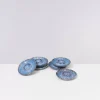 Motel a Miio Cordoama 6Er Set Eierbecher Blau Gesprenkelt