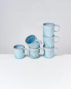 Motel a Miio Cordoama 6Er Set Tasse Gros Aqua