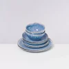Motel a Miio Cordoama Klassik Blau Gesprenkelt - 8 Teiliges Set