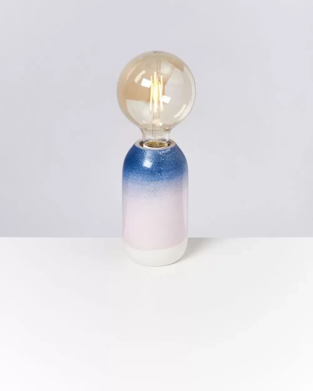 Motel a Miio Farol Lampe Blau Rosa Gesprenkelt