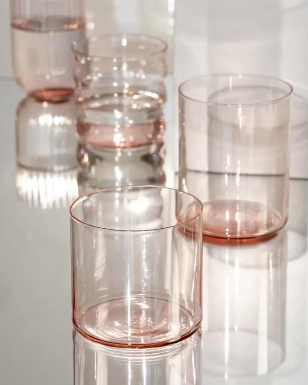 Motel a Miio Joia Glas Klein Pink Opal