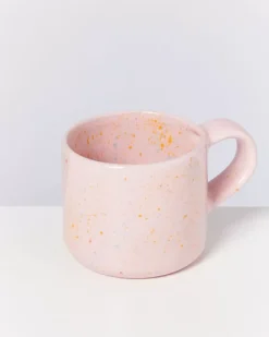 Motel a Miio Nodoa 4Er Set Tasse Rosa Gesprenkelt