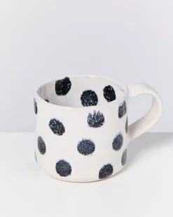 Motel a Miio Nodoa 6Er Set Tasse Schwarze Punkte