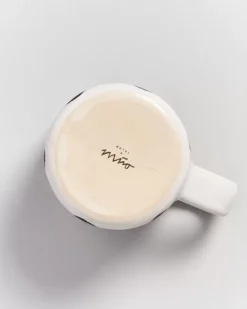 Motel a Miio Nodoa 6Er Set Tasse Schwarze Punkte