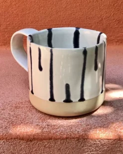 Motel a Miio Nodoa 6Er Set Tasse Weis Blau