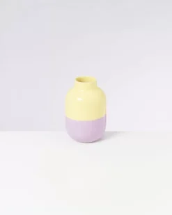 Motel a Miio Nuno Vase M Gelb Lila