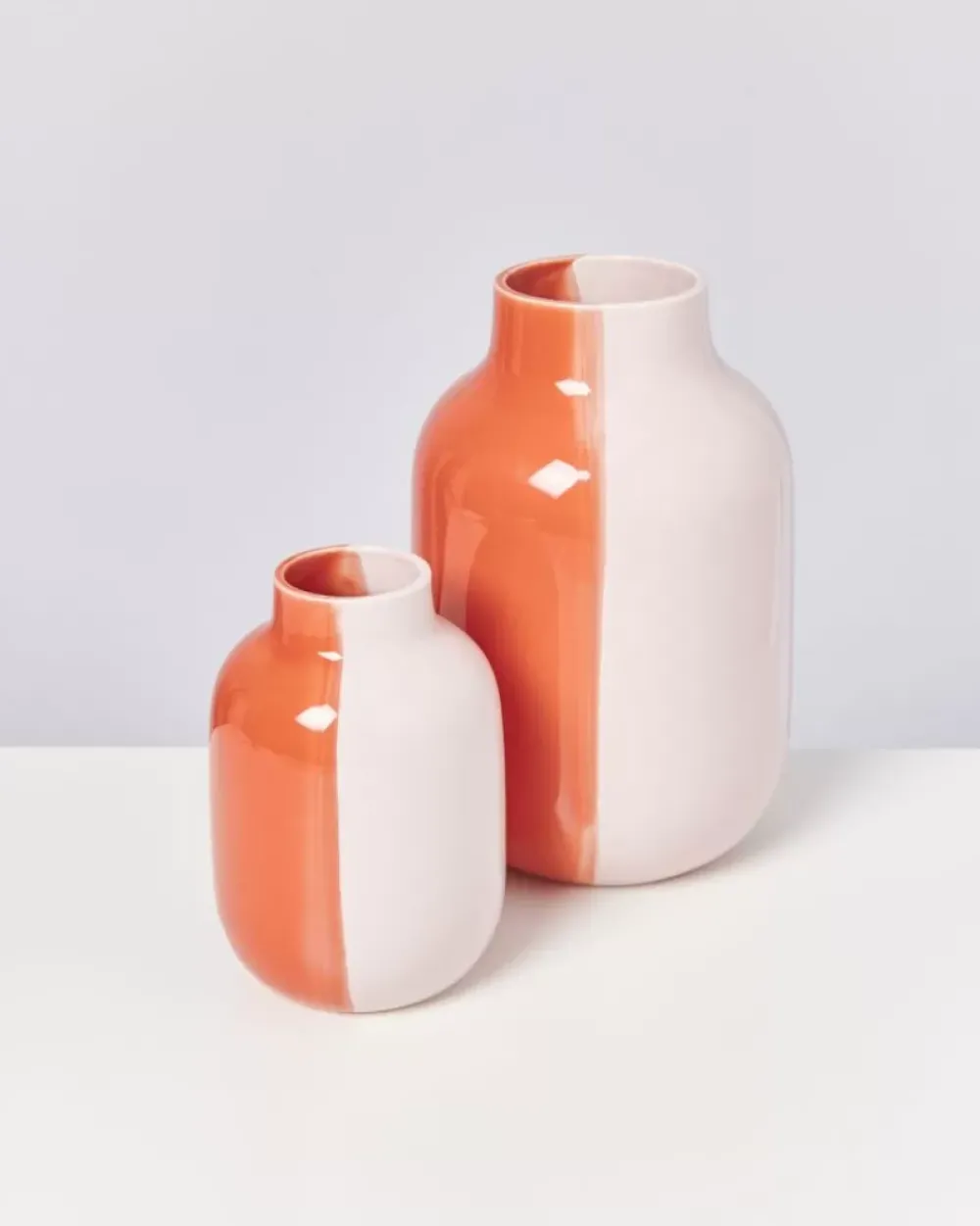 Motel a Miio Nuno Vase M Half Coral Rose