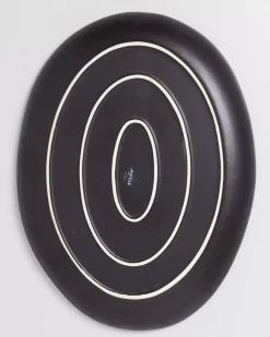 Motel a Miio Sintra Servierplatte Oval Xl Schwarz