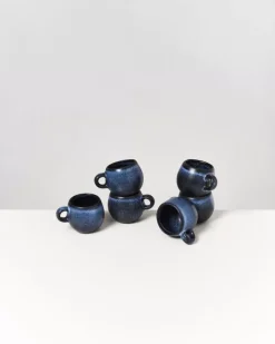 Motel a Miio Turmalina 6Er Set Espressotasse Schwarz