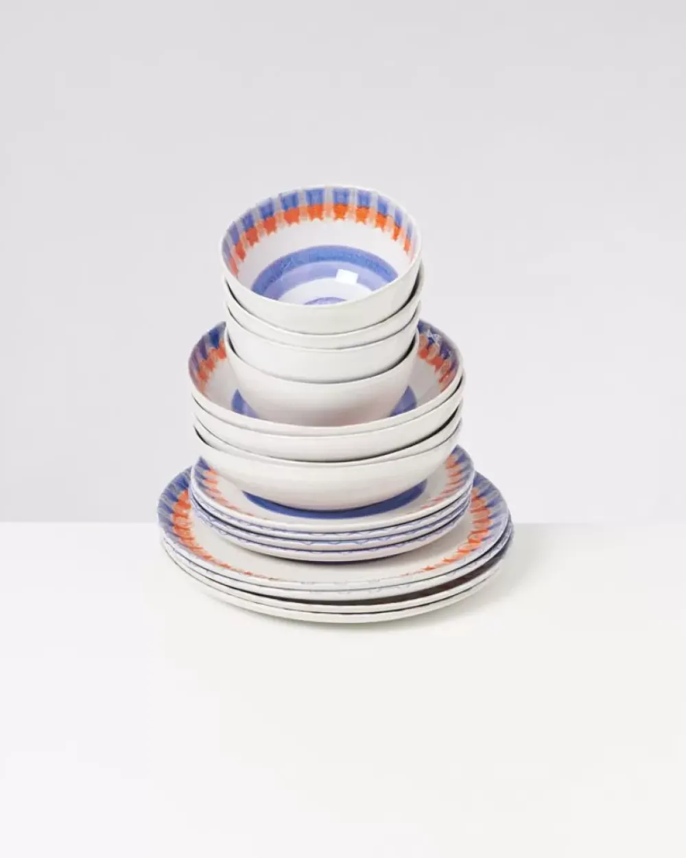 Motel a Miio Verao Blau Orange - 16 Teiliges Set